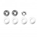 Motorcycle Gas Tank Lifts Stainless Steel Billet Bracket Kit Metal Iron Black Accessory