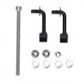Motorcycle Gas Tank Lifts Stainless Steel Billet Bracket Kit Metal Iron Black Accessory