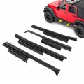 G-plus Trail Armor Rocker Panel Guard Slider Guards Compatible With Jeep Wrangler Jk 4-door 2007-2018 14012