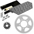 Caltric O-ring Drive Chain And Sprockets Kit Compatible With Suzuki Gsf600 Bandit E3 E33 1995-1999