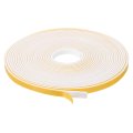 1 Roll Foam Weather Stripping 4 Wide X 16 Thick Ft Door Seal Adhesive Tape White Insulation Strip For Window 