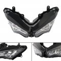 Topteng Motorcycle Headlight Grill Cover Front Grille Headlamp Protector Fits For Kawasaki Ninja 400 2018-2021