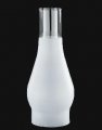 B P Lampa 4 Inch By 12 Glass Lamp Chimney 3 Frosted Design For Vintage And Antique Style Lamps 