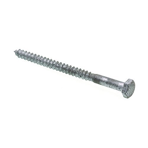 Prime-line Hex Lag Screws 1 4 In X 3-1 2 A307 Grade A Hot Dip Galvanized 25 Pack
