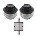 3pcs Engine Motor And Transmission Mount Replacement For Mercedes-benz C240 E320 1997-2009 104-1757 A7098 A2122400418