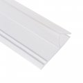 Uxcell Frameless Glass Shower Door Sweep Bottom Side Seal Strip H-type With 20mm Drip Rail 10mm X 2000mm Length