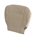 Left Driver Side Bottom Replacement Tan Leather Seat Cover For Ford F150 Lariat 2015 To 2017 And F250 F350 F450 F550 Xlt 2022 