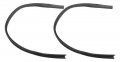 Door Window Run Channel Sweeps Seals Kit For 67-70 Ford F-series Pickup Truck