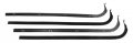 Door Window Run Channel Sweeps Seals Kit For 67-70 Ford F-series Pickup Truck