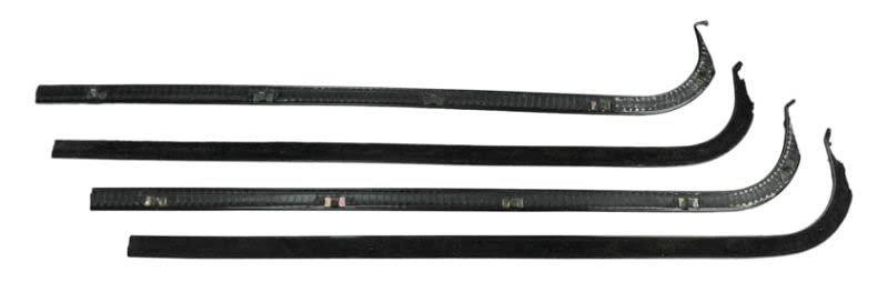 Door Window Run Channel Sweeps Seals Kit For 67-70 Ford F-series Pickup Truck