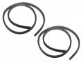 Door Window Run Channel Sweeps Seals Kit For 67-70 Ford F-series Pickup Truck
