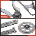 A-premium 10pcs Engine Timing Chain Kit W Tensioner More Fits Dohc 4cyl 2 9l 5cyl 3 7l Compatible With Chevrolet Colorado 07-12