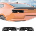 Linskip Tail Light Covers For Chevy Camaro 2019 2020 2021 2022 2023 Chevolet Lamp Guard Exterior Accessories Dark Smoke 