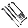Rear Door Tailgate Gas Struts For Mitsubishi Triton L200 Strada 2014 2023 Slow Down Lift Support Shock Absorbers Normal Black 2