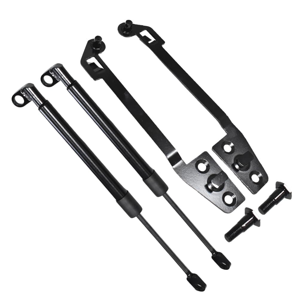 Rear Door Tailgate Gas Struts For Mitsubishi Triton L200 Strada 2014 2023 Slow Down Lift Support Shock Absorbers Normal Black 2