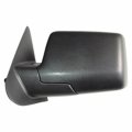 Black Textured Driver Side Manual Door Mirror Crshx06270 