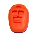 Toyota Camry 2012 2016 2017 Silicone Rubber Remote Cover Orange 