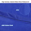 X Autohaux 420d Oxford Cloth Motor Full Outboard Engine Cover Waterproof Boat Fit Up To 6-15 Hp Blue