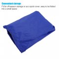 X Autohaux 420d Oxford Cloth Motor Full Outboard Engine Cover Waterproof Boat Fit Up To 6-15 Hp Blue
