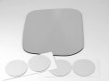 Left Driver Mirror Glass Lens For 97-04 Mitsubishi Montero Sport Convex Clear With Adhesive 7 8 In Diagonal 