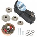 Waltyotur Single Chain 116mm Transmission Gear Reduction Box Clutch Replacement For 2 Stroke 47cc 49cc T8f 11t 13t 14t 17t 20t
