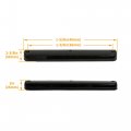 Kuafu Led Center Roof Cab Marker Lights Compatible With 2007-2021 Chevy Chevrolet Silverado Gmc Sierra 2500hd 3500hd Lamp Black