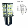 Hqrp 4 Pack Ba15s Bayonet Base 30 Leds Smd Led Bulb Cool White Compatible With 93 1141 1156 1073 1093 1129 Replacement