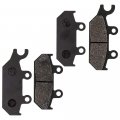Niche Brake Pad Kit For Yamaha Viking 700 Vi Wolverine X2 Can-am Commander Maverick Front Semi-metallic