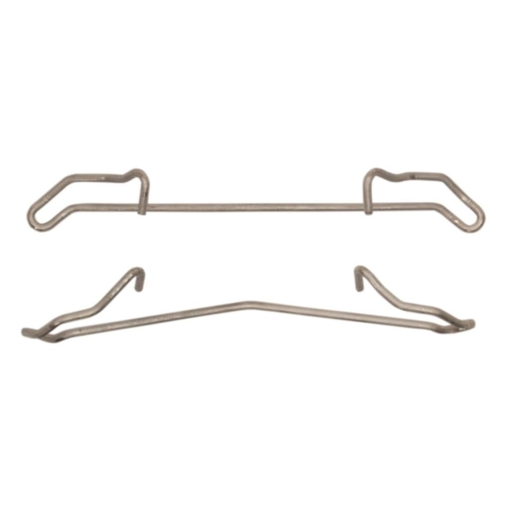 Disc Brake Hardware Set For Kia Spectra 2000 Front Position Alx-pau-df-340-07003-cla5 Black Standard Replacement Part