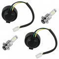 Caltric Left Or Right Headlight Socket And Led Bulb Compatible With Yamaha Yfz450v Bill Balanace 2006-2007