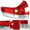 Gxywady Tail Lights Left Passenger Side Indicator Lamp Red Cover Replacement For 2011-2014 Toyota Sienna 8156008030 To2804107