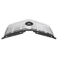Hecasa Front Grille For 2013-2016 Cadillac Srx Replacement 22738992 Upper Grill Mesh Cover Kit Plastic Abs Chrome