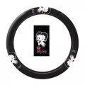 U A Inc 5pc Betty Boop Timeless Front Low Back Seat Covers Steering Wheel Cover Set