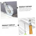 Jojofuny 2pcs Screen Replacement Tool Rollings Window Retainer Spline Door Hotfix Tool Metal Carbon Steel Sand