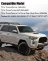 Qnbes 4pcs Front Wheel Seal Left And Right Fit For Toyota Tacoma Pre Runner 4wd Tundra 4runner 1995-2006 Driver Passenger Side