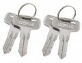 Jeenda 4pcs Atv Blank Key Compatible With Polaris 22 23 27 28 Series Magnum 325 330 500 Sportsman 335 400 450 Trail Blazer 250