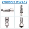 1 4 Inch Sprayer Joint 360 Degrees Rotate Swivel Stainless Steel For Paint Spray Gun Hose Airless Sprayers 2 Pcs