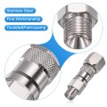 1 4 Inch Sprayer Joint 360 Degrees Rotate Swivel Stainless Steel For Paint Spray Gun Hose Airless Sprayers 2 Pcs