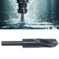 Reduced Shank Drill Bits Hss Straight 1 2in Drilling Tool 24 5mm Black Professional Accessories