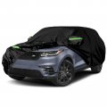 Waterproof Car Cover Replace For 2017-2023 Range Rover Velar 6 Layers All Weather Covers With Zipper Door Windproof Bands Snow 