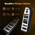 Master Power Window Switch For Chevrolet G Mc Silverado Sierra 2010-2013 Front Driver Side Door Lock Control Full Assembly