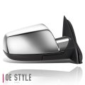 Gm1321477 Factory Style Passenger Right Side Mirror Manual Folding Power Adjust Heated Glass Blind Spot Compatible With Chevy