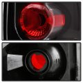 Acanii For 1996-2000 Dodge Caravan Town Country Voyager 98-03 Durango Black Tail Lights Brake Lamps Left Right