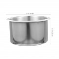 Milisten Stainless Steel Cup Holder Drop In Car Drink For Couch Inserts Insert Desk Cupholder Marine Beverage Can Individual