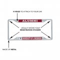 University Of Lynchburg Hornets Metal License Plate Frame For Car Officially Licensed Alumni Edition Standard Size 6 25 In X 12