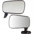 Volkswagen Rabbit 1980 81 82 83 1984 Door Mirror Driver And Passenger Side Pair Manual Folding Non-heated Convertible Textured 