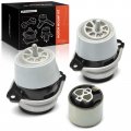 A-premium 3pcs Engine Motor Mount And Transmission Set Compatible With Audi Q7 2007-2015 Volkswagen Touareg 2007-2010 0l 3 6l