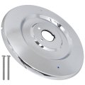 Version Stainless Steel Escutcheon Replacement For Most Chateau One-handle Tub And Shower Faucet Sets Valves Using Threaded 