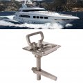 Tissting Boat Cam Latch 316 Stainless Steel Floor Buckle Hatch Pull Flush Lacth With Non Locking And Push Fitting Design For
