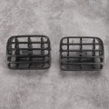 Kimiss Air Vent Grille For Thalia I Clio Ii 2-piece Center Ac Mesh Panel Ventilation Outlet Cover Car Interior Dashboard Trim